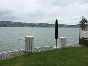 Holzplanken Stehkube mittel 6